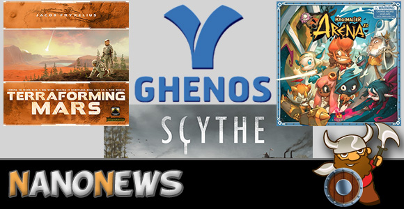 Novità Ghenos Games 2017